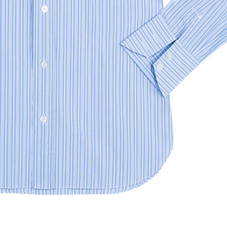 Pre Owned Tom Ford Men's Blue Fine Striped Shirt S