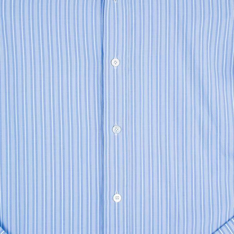 Pre Owned Tom Ford Men's Blue Fine Striped Shirt S