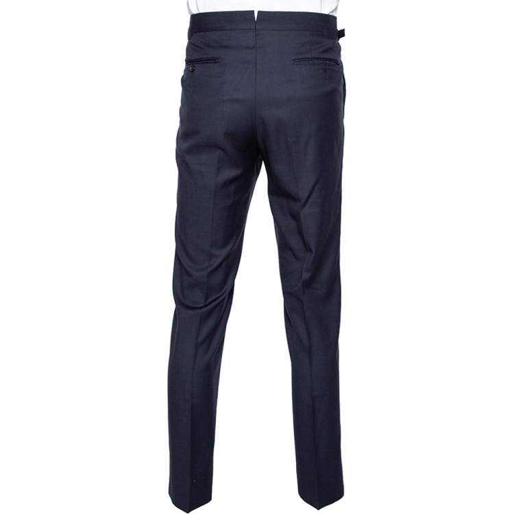 Pre Owned Tom Ford Navy Blue Wool O' Connor Formal Pants XL