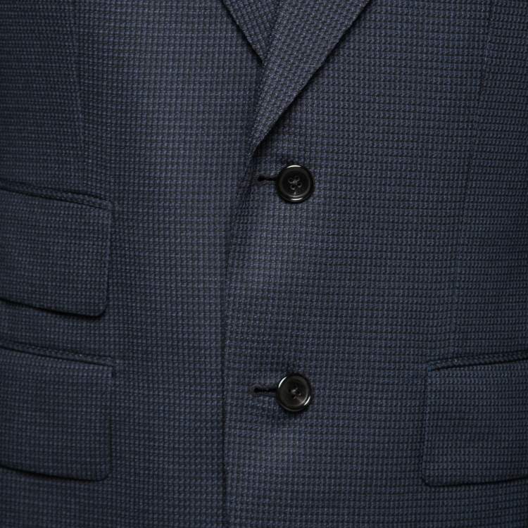 Pre Owned Tom Ford Navy Blue Wool Single Breasted Blazer L