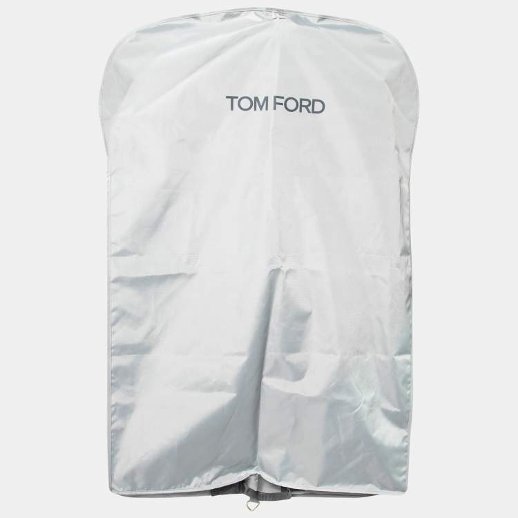 Pre Owned Tom Ford Charcoal Grey Wool Single-Breasted Three-Piece Suit M 