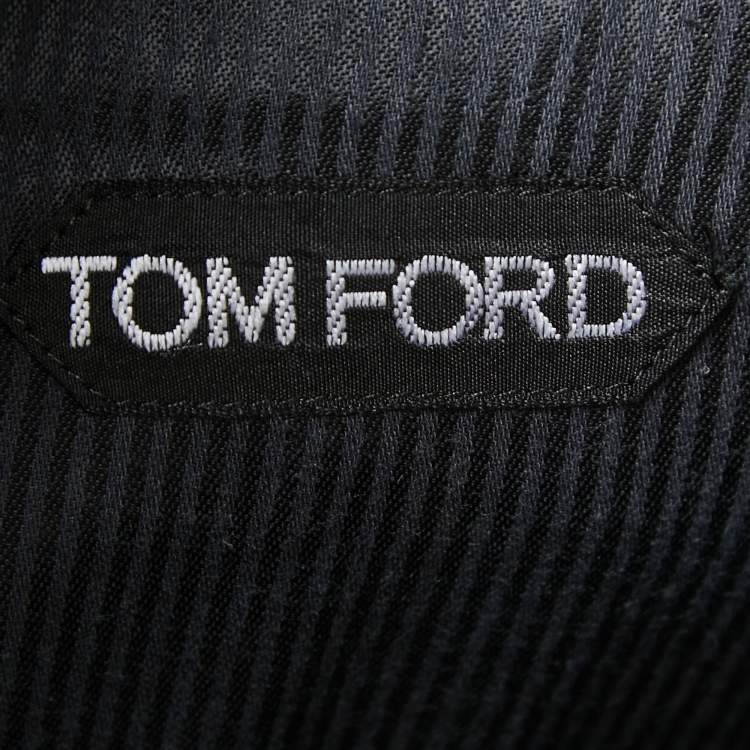 Pre Owned Tom Ford Black Denim Jeans XL Waist 35"