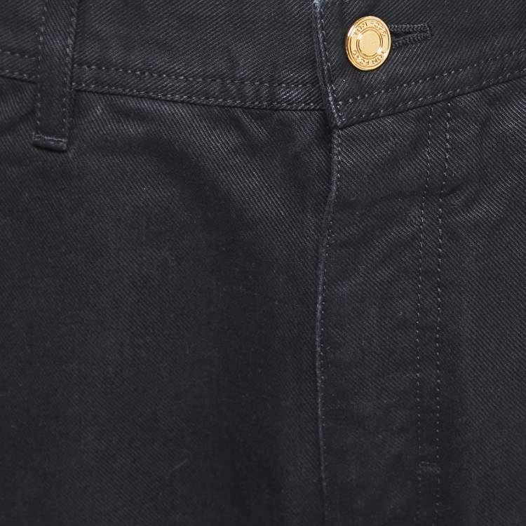 Pre Owned Tom Ford Black Denim Jeans XL Waist 35"
