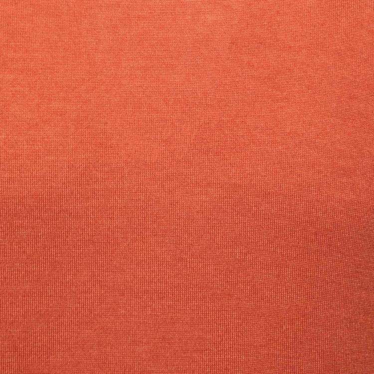 Pre Owned Tom Ford Brown Cashmere & Silk Knit Crew Neck Jumper L