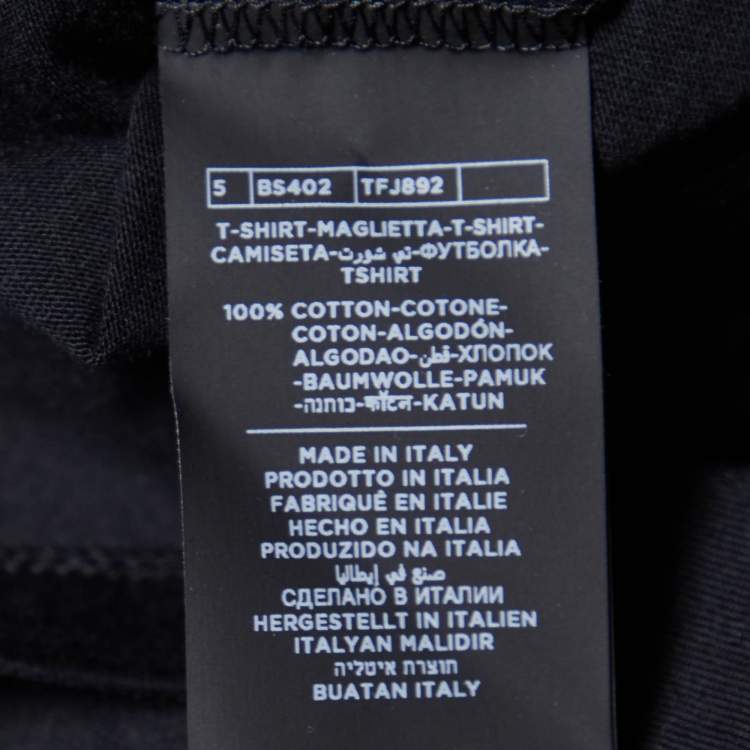 مملوكة مسبقًا Tom Ford Black Cotton Knit Collarless T-Shirt XXL