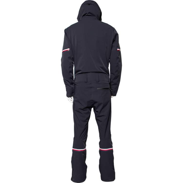 Pre Owned Tommy Hilfiger X Rossignol Black Synthetic Ski Suit L