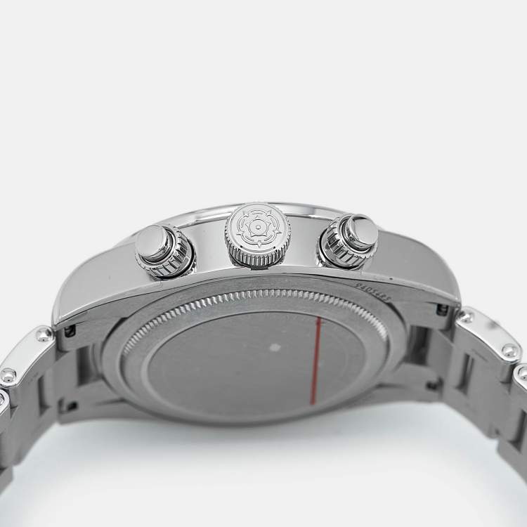 Pre Owned Tudor Black Stainless Steel Black Bay M79360n-0001 Men's Wristwatch 41 mm
