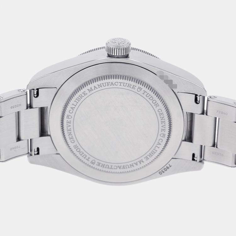 Pre Owned Tudor Blue Stainless Steel Black Bay 79030B-0001 Automatic Men's Wristwatch 39 mm