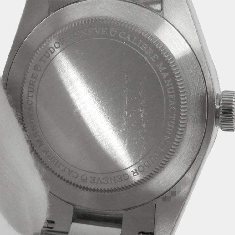 Pre Owned Tudor Blue Stainless Steel Black Bay 79030B-0001 Automatic Men's Wristwatch 39 mm