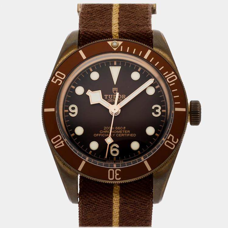 Pre Owned Tudor Black Bay Fifty-Eight 79012M Automatic Bronze Bronze Dial Men's Wristwatch 39mm