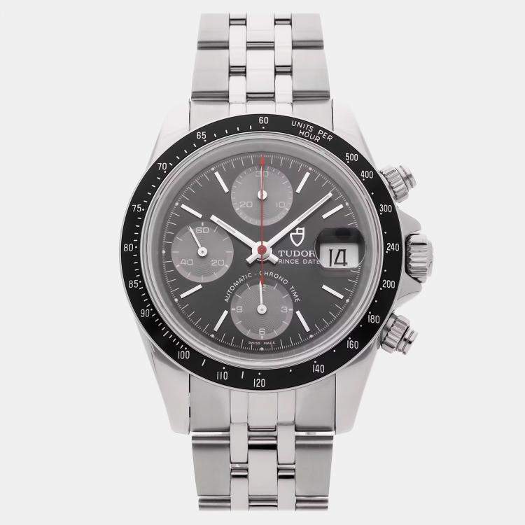 Pre Owned ساعة كرونوغراف تيودور برينس 79260P مستخدمة 40 ملم