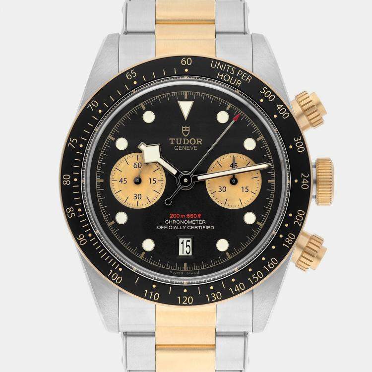 Pre Owned Tudor Black Bay 79363n-0001 Automatic Black Stainless Steel Men's Wristwatch 41 mm