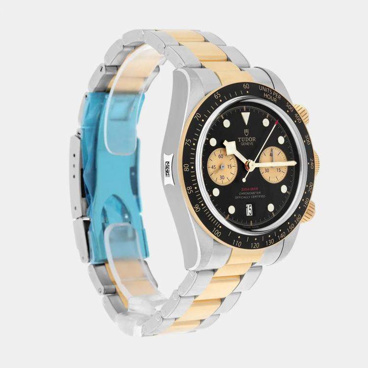 Pre Owned Tudor Black Bay 79363n-0001 Automatic Black Stainless Steel Men's Wristwatch 41 mm