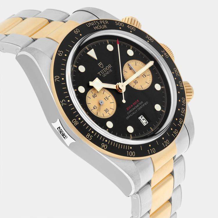 Pre Owned Tudor Black Bay 79363n-0001 Automatic Black Stainless Steel Men's Wristwatch 41 mm