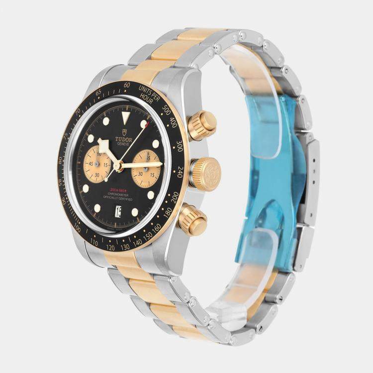 Pre Owned Tudor Black Bay 79363n-0001 Automatic Black Stainless Steel Men's Wristwatch 41 mm