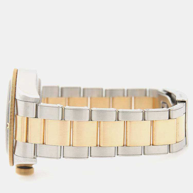 مملوكة مسبقًا Tudor Black Bay 79733 Automatic Yellow Gold Stainless Steel Men's Wristwatch 41 mm