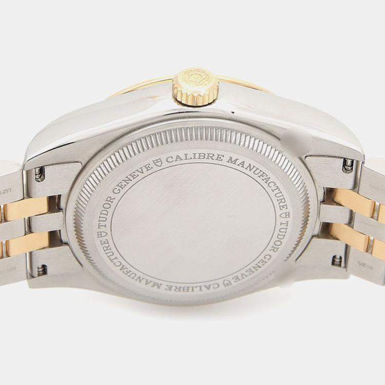مملوكة مسبقًا Tudor Black Bay 79673 Automatic Yellow Gold Stainless Steel Men's Wristwatch 39 mm