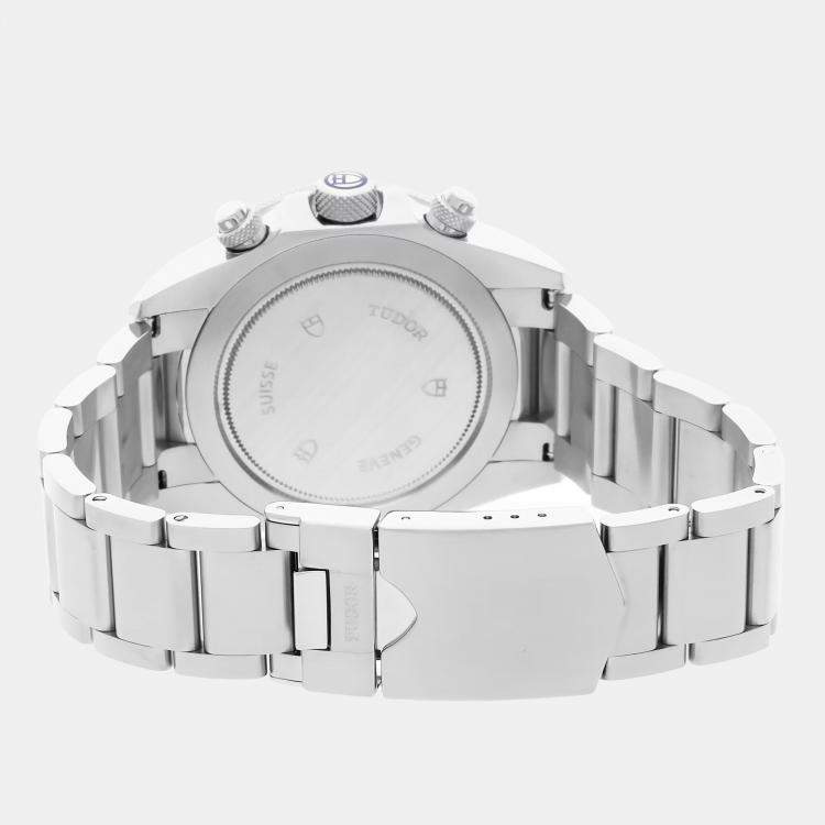 Pre Owned Pre-Owned Tudor Heritage Chronograph 70330B Automatic  Men's Watch 42 mm