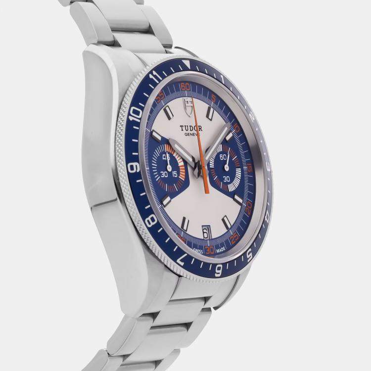Pre Owned Pre-Owned Tudor Heritage Chronograph 70330B Automatic  Men's Watch 42 mm