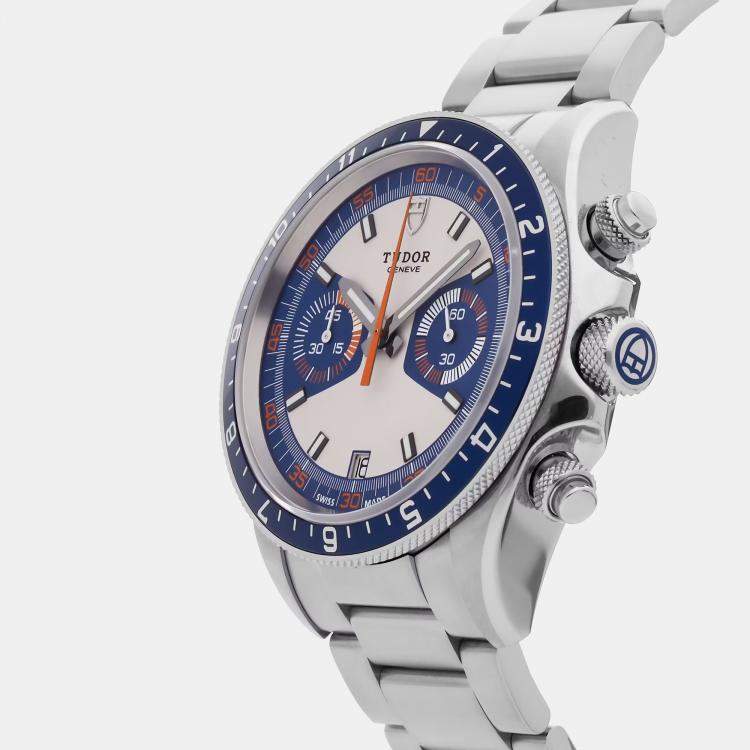 Pre Owned Pre-Owned Tudor Heritage Chronograph 70330B Automatic  Men's Watch 42 mm