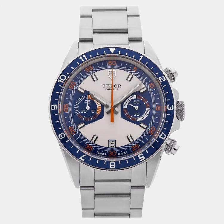 Pre Owned Pre-Owned Tudor Heritage Chronograph 70330B Automatic  Men's Watch 42 mm