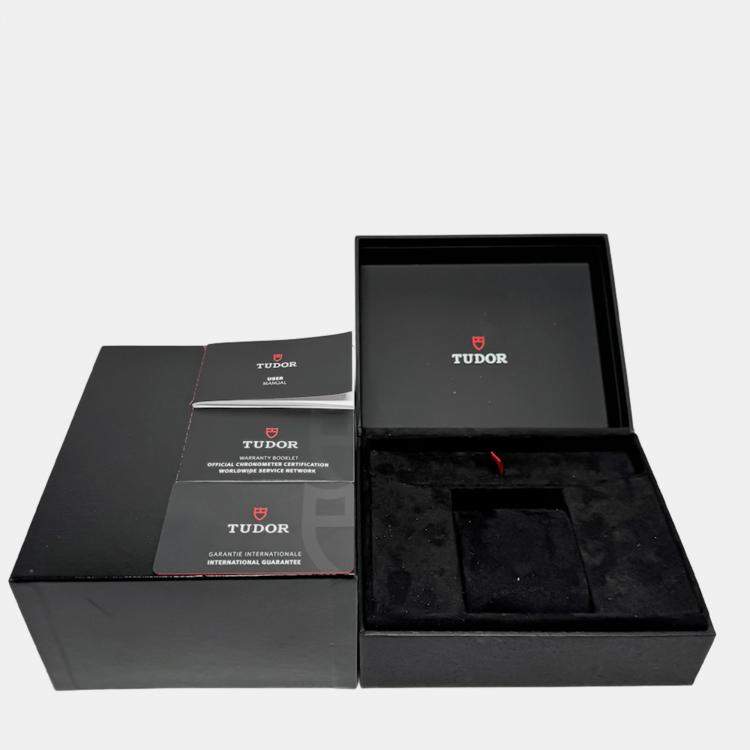 Pre Owned Tudor Pelagos FXD Chronograph 25827KN Automatic Chronograph Black Dial Carbon Men's Wristwatch 43mm