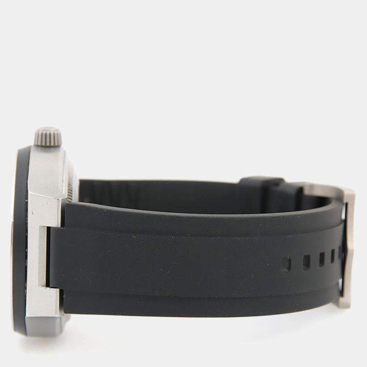 Pre Owned Tudor North Flag 91210 Automatic Black Stainless Steel Men's Wristwatch 40mm