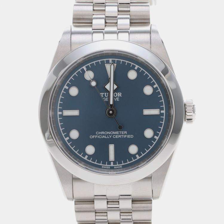 Pre Owned Tudor Black Bay 79600 Automatic Black Dial Stainless Steel Men's Wristwatch 31mm