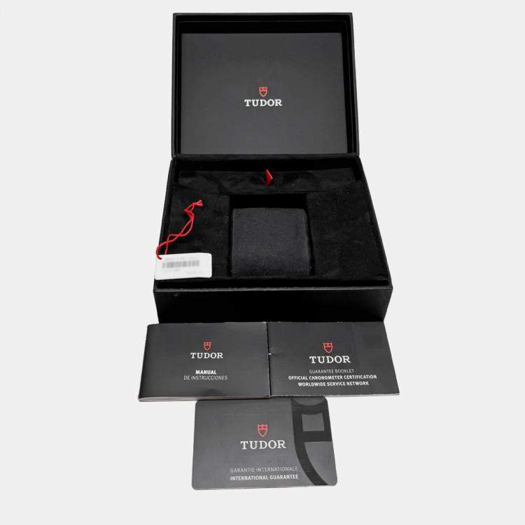 Pre Owned Pre-Owned Tudor Pelagos LHD 25610TN Black Automatic Titanium Men's Wristwatch 42 MM