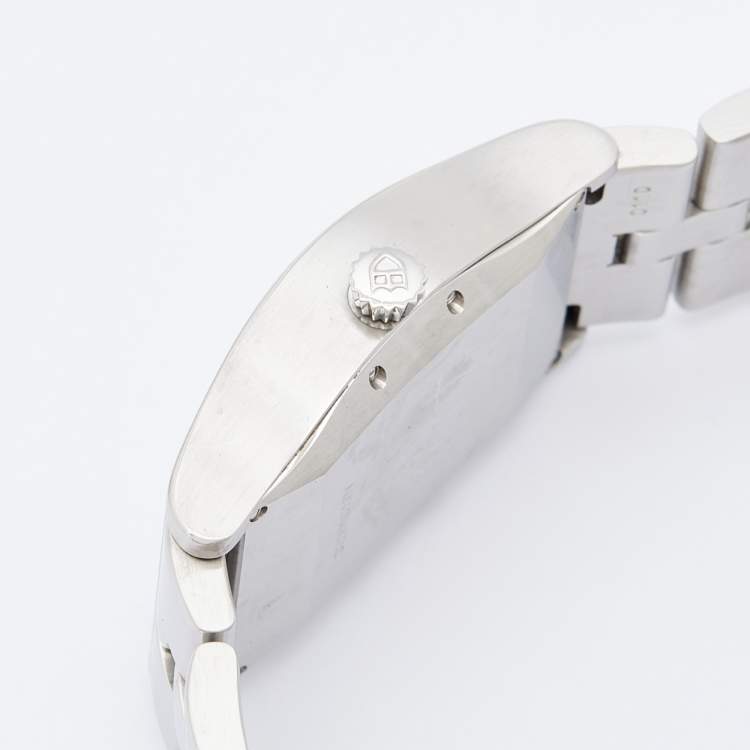 Pre Owned Tudor Silver Stainless Steel Archeo 30110 Men's Wristwatch 28 mm