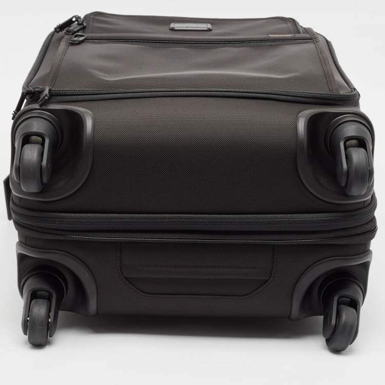 Pre Owned TUMI Black Nylon 4 Wheel Expandable Gen 4.3 Continental Luggage