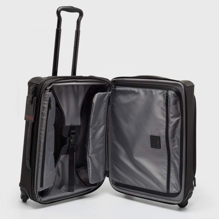 Pre Owned TUMI Black Nylon 4 Wheel Expandable Gen 4.3 Continental Luggage