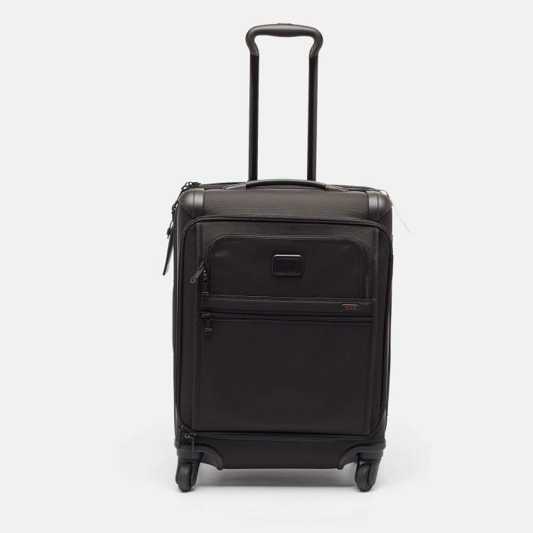 Pre Owned TUMI Black Nylon 4 Wheel Expandable Gen 4.3 Continental Luggage
