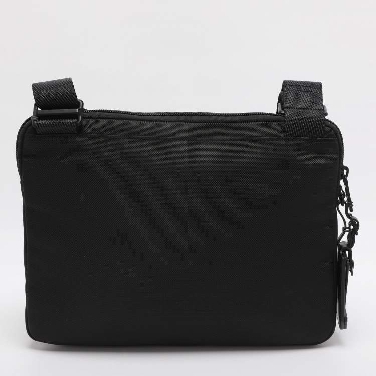 Pre Owned TUMI Alpha Bravo Service Black Nylon Crossbody Bag