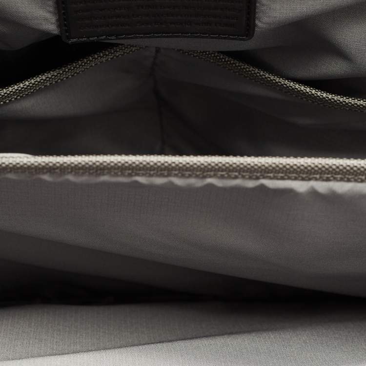 Pre Owned حقيبة مستندات تومي ألفا 3 ديلوكس نايلون أسود بأربع عجلات