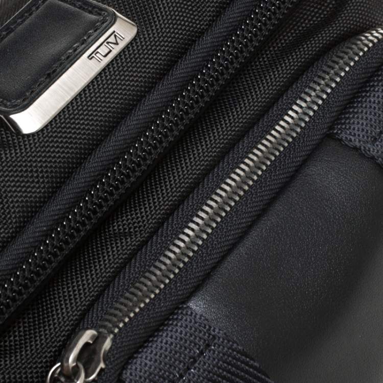 Pre Owned Tumi Black Nylon and Leather Newport Utility Belt Pouch