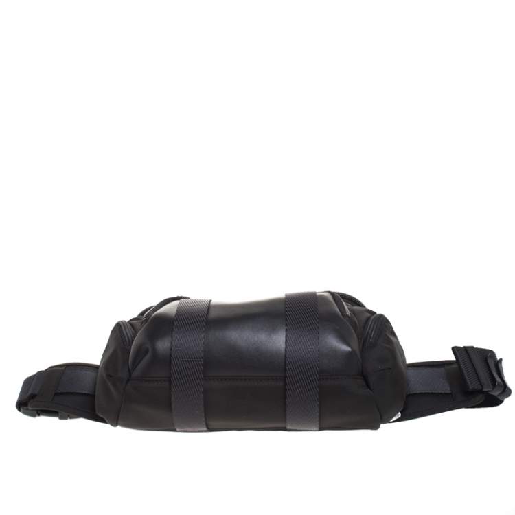 Pre Owned Tumi Black Nylon and Leather Newport Utility Belt Pouch