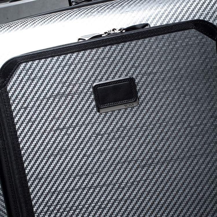 tumi carbon fiber suitcase