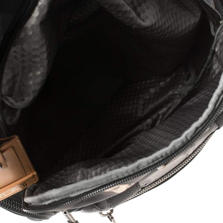 Pre Owned TUMI Camouflage Nylon and Leather Alpha Bravo Nellis Backpack           