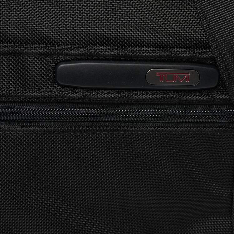 Pre Owned Tumi Black Nylon Small DFO Flap Messenger Bag