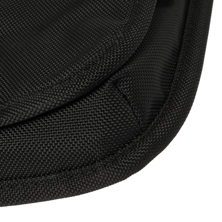 Pre Owned Tumi Black Nylon Small DFO Flap Messenger Bag