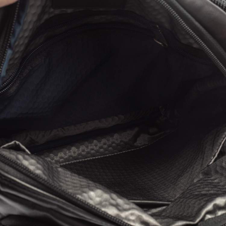 Pre Owned TUMI Black Leather Alpha Bravo Arnold Crossbody Bag