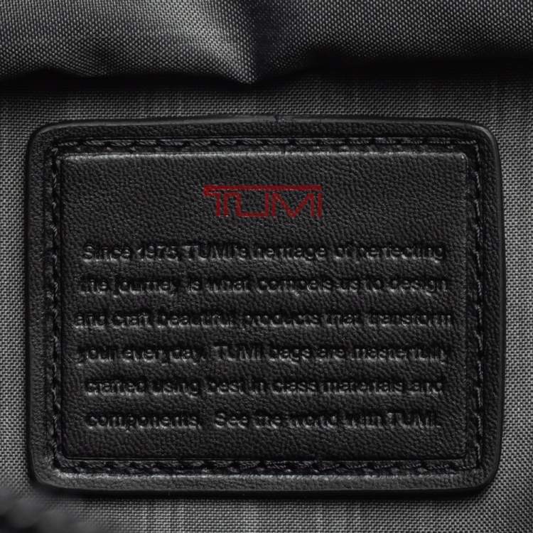 Pre Owned Tumi Blue Nylon Utility Tote