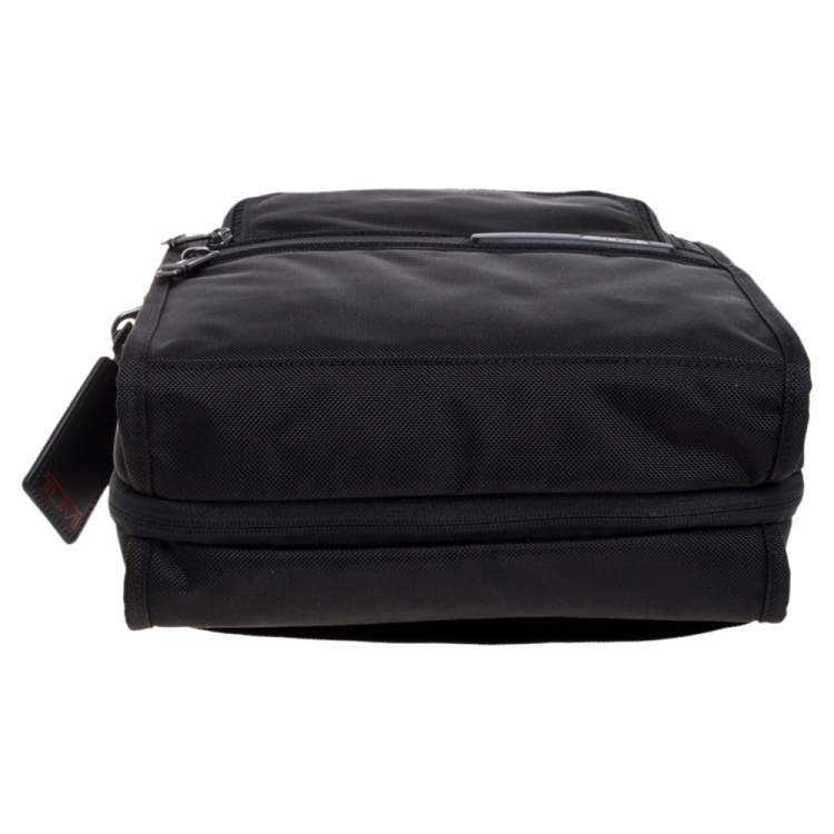Pre Owned TUMI Black Nylon DFO Utility Expandable Tote