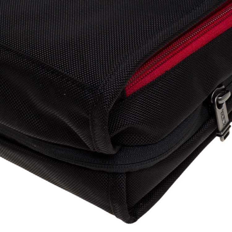 Pre Owned TUMI Black Nylon DFO Utility Expandable Tote