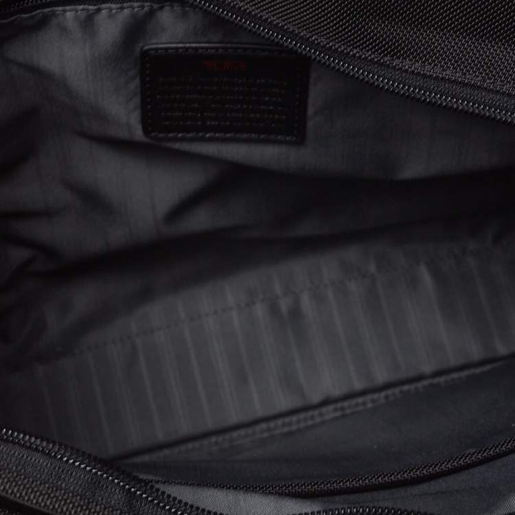 Pre Owned TUMI Black Nylon Gen 4.2 Slim Deluxe Portfolio Bag