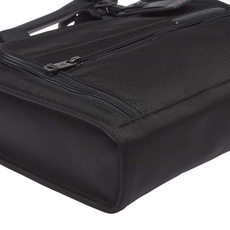 Pre Owned TUMI Black Nylon Gen 4.2 Slim Deluxe Portfolio Bag