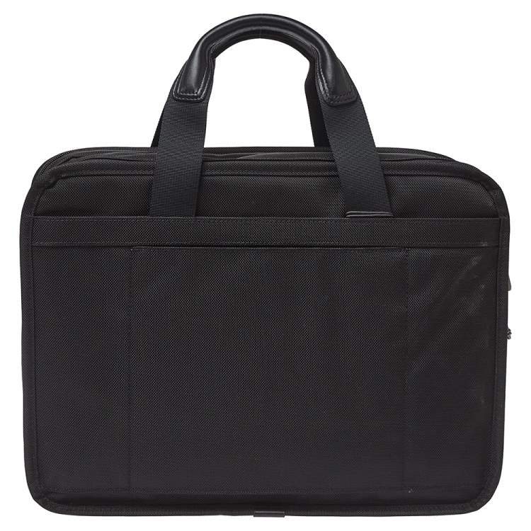 Pre Owned TUMI Black Nylon Gen 4.2 Expandable Organizer Laptop Briefcase