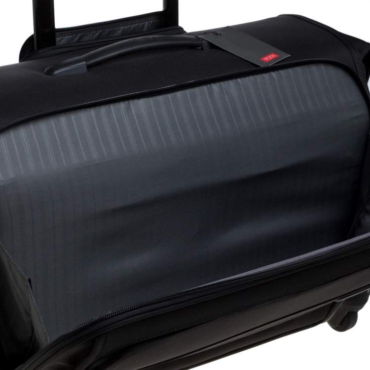 Pre Owned TUMI Black Nylon Gen 4.2 Carry On 4 Wheel Garment Bag