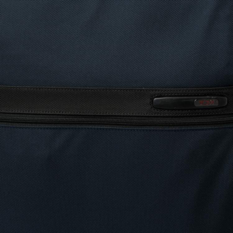 Pre Owned TUMI Navy Blue Nylon Gen 4.2 Short Trip Expandable 4 Wheel Packing Case